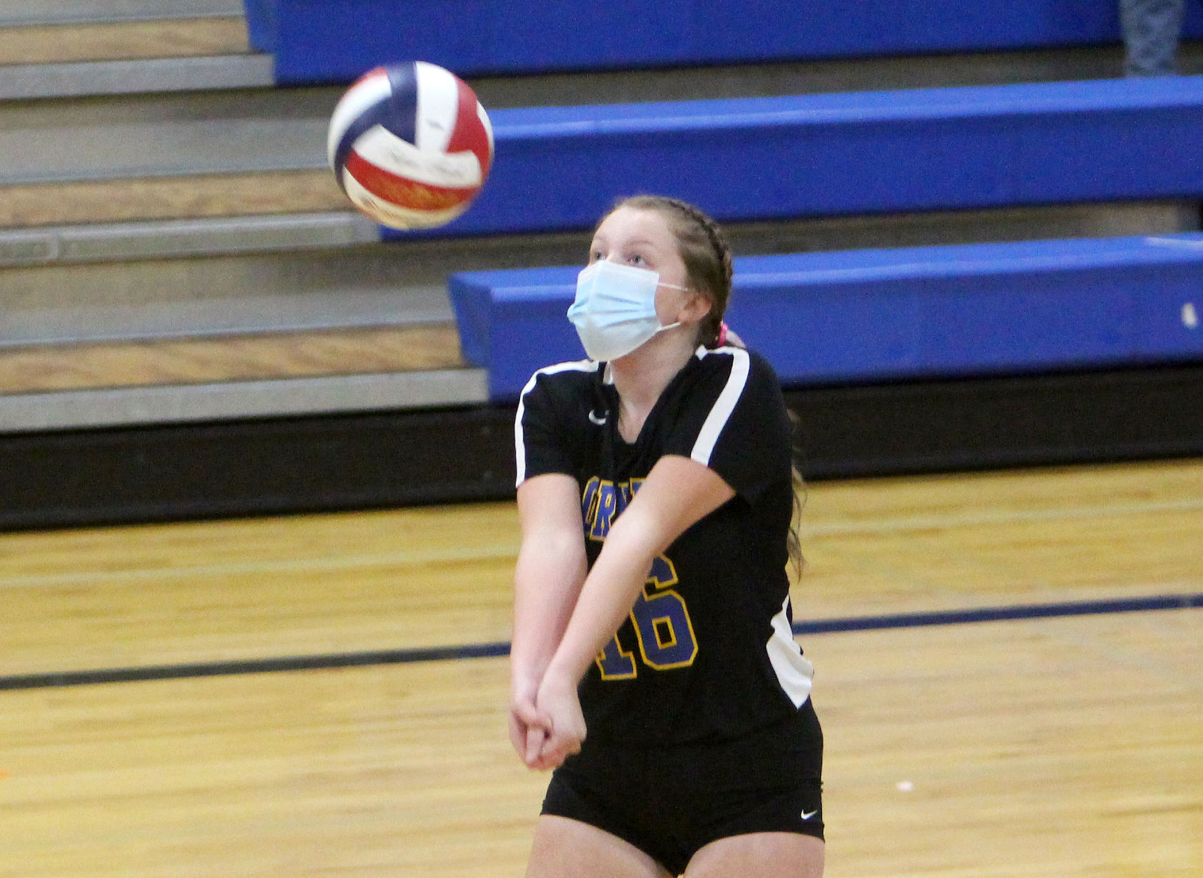 Lake Holcombe at Cornell volleyball 10-15-20